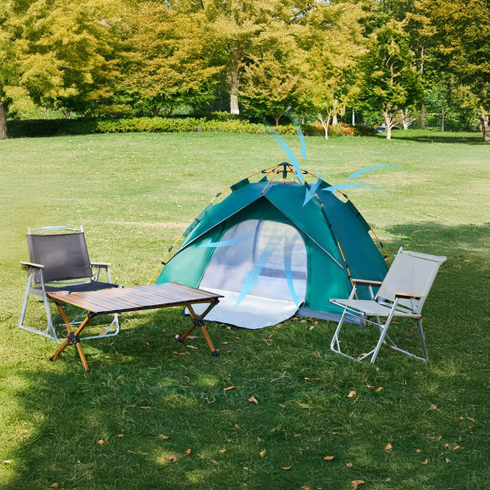 Tente de camping - 3/4 personnes - Installation immédiate